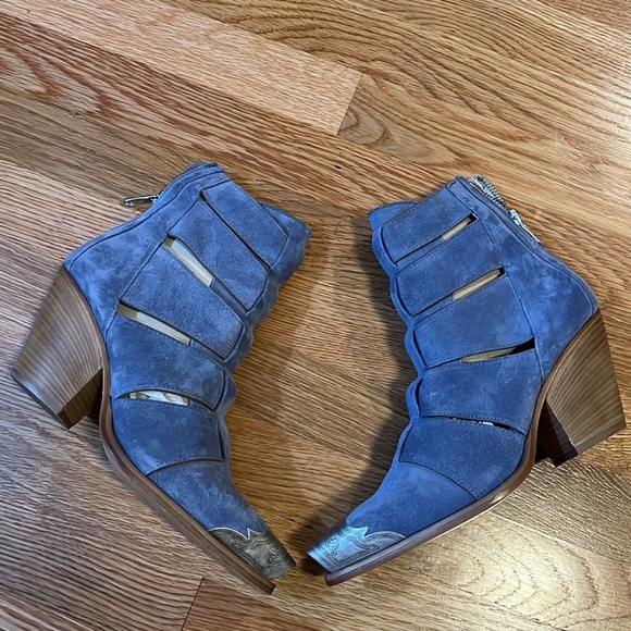 Free People Brayden Fisherman Bootie Size 8 New - Picture 9 of 17